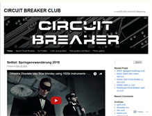 Tablet Screenshot of circuitbreakerclub.org